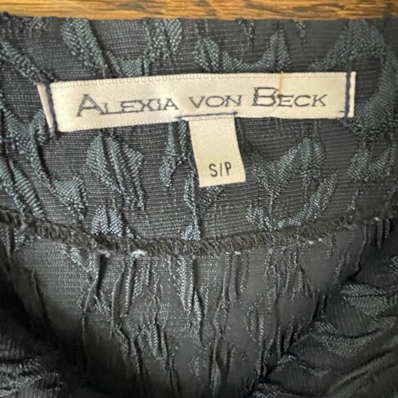 Stunning Alexia Von Beck Midnight Blue A-line Jacket Blazer-Size Small - Picture 2 of 10